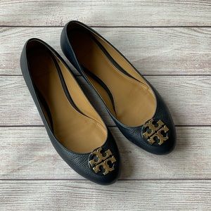 Tory Burch Claire Navy Flats